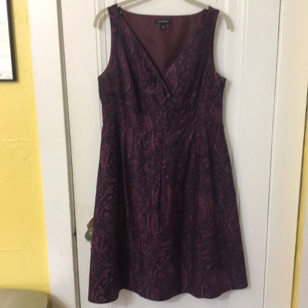 Lands End sleeveless sheath dress
